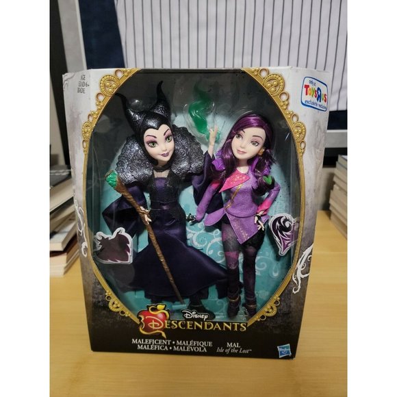 Disney Descendants - MALEFICENT & MAL (ISLE OF THE LOST) EXCLUSIVE BOXED SET - Picture 1 of 8